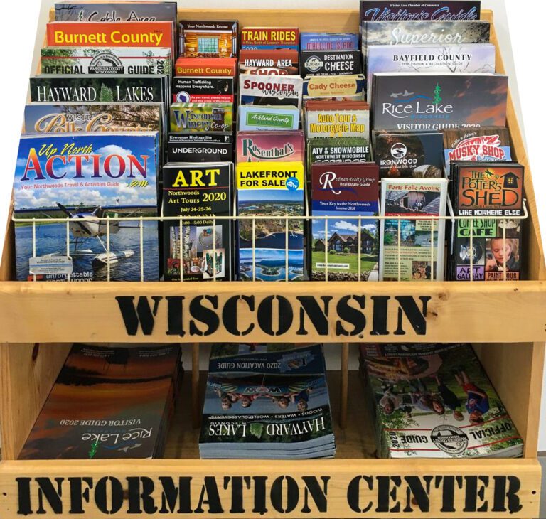 Rack Cards in Distribution Rack