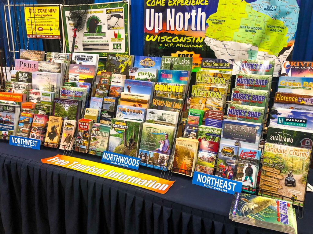 Visitor Guides at Sports Show
